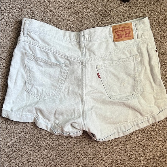Levi's Pants - Levi's Women's Cream Jean Shorts